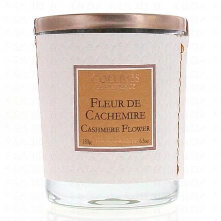 COLLINES DE PROVENCE Bougie Parfumée Fleur de Cachemire 180g