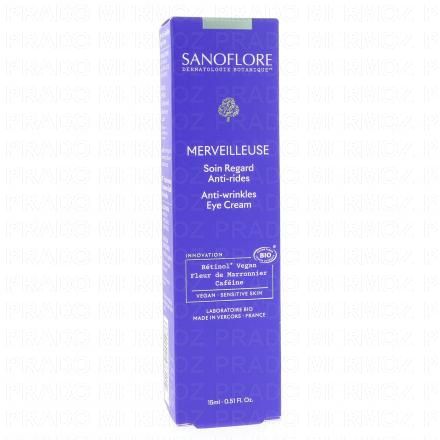 Merveilleuse - Soin Regard Anti-rides Bio 15ml