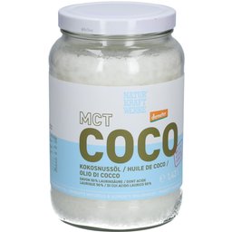 Huile pur de coco, native et pressée à froid