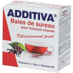 Additiva® Baies de sureau pour boisson chaude