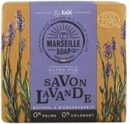 Marseille Soap - Savon Lavande Certifié Cosmos Nat - 100 g - Pain 100 g
