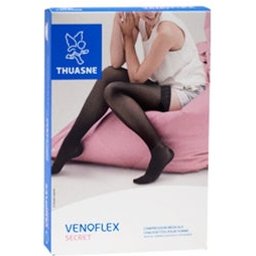 Venoflex Secret 2 Chaussette Femm Beige Doré 5N+ 1 Paire