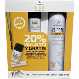 360º Pack Pediatric Stick Spf50 + Spray Transpar Spf51