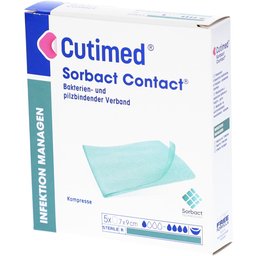 Essity Cutimed® Sorbact Contact® Compresses 7 x 9 cm