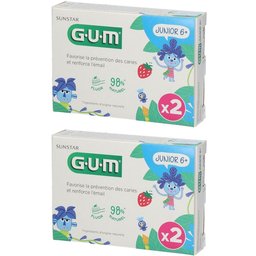 Gum® Junior Gel Dentifrice +6 ans Tutti Frutti