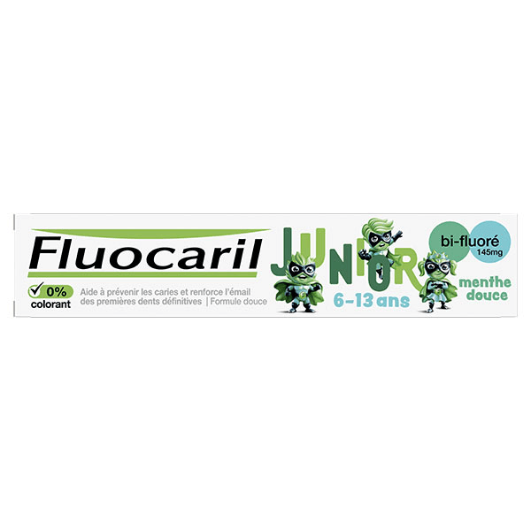 Junior, Dentifrice 6-12ans, Menthe Douce, 75ml