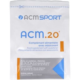 Acm. 20, Poudre, complément alimentaire pour sportifs, bt 10