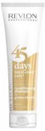 45 Days Revlonissimo Conditionneur Shampoing Cheveux Blonds Dorés 275 ml - Tube 275 ml