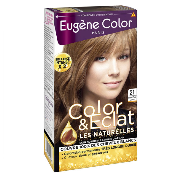 Les Naturelles Crème Colorante Permanente n°21 Blond Clair Cuivré