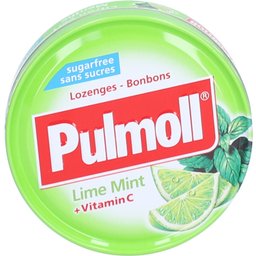 Pulmoll® Bonbons Citron vert-Menthe + Vitamine C
