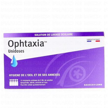 OPHTAXIA - Solution pour lavage oculaire 10x5ml BAUSCH & LOMB