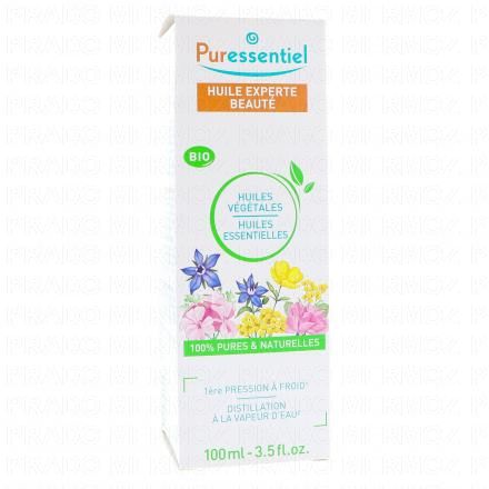 Huile Experte Beauté – Huile végétale et essentielle Bio 100ml