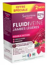 Fluidiveine Jambes Légères 60 Comprimés Offre Spéciale - Boîte 60 comprimés