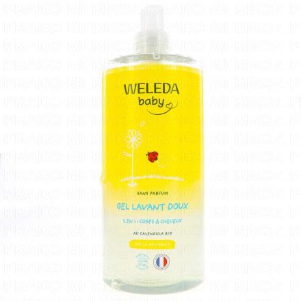 Baby - Gel Lavant Doux Sans Parfum au Calendula Bio 750ml