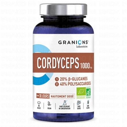 Cordyceps 1000mg bio x90 gélules