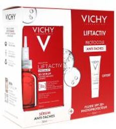 LiftActiv Specialist B3 Sérum Anti-Taches et Anti-Rides 30 ml + Capital Soleil Uv-Âge Daily SPF50+ 15 ml Offert - Coffret 2 produits dont 1 offert