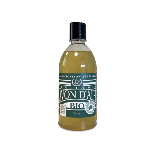 Savon D'Alep Liquide Bio 40% Huile de Laurier 500ml