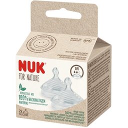 For Nature Teat Silicone M 2uts