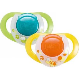 Chicco™ chupete physio anatómico anatómico tetina látex +12 meses strong 2uds