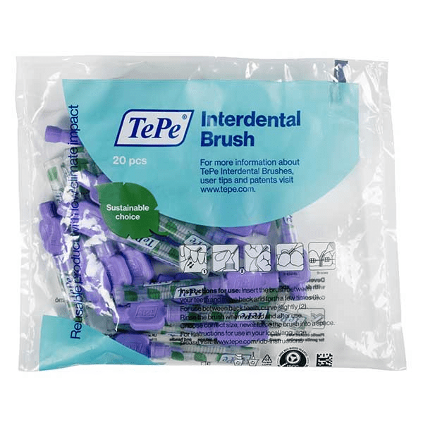 Brossettes Interdentaires Originales Violet 1.1 mm 20 brossettes