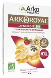 Arko Royal Dynergie Bio 20 Ampoules - Boîte 20 ampoules de 10 ml