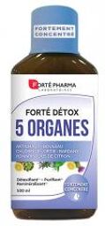 Forté Détox 5 Organes 500 ml - Bouteille 500 ml