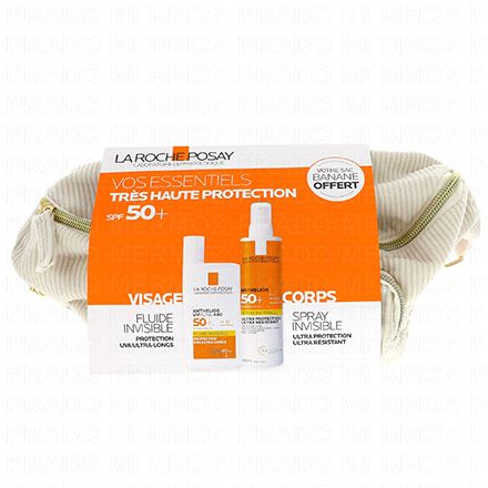 LA ROCHE POSAY La Roche Posay Anthelios - Protections solaire invisible SPF50+ + banane offerte