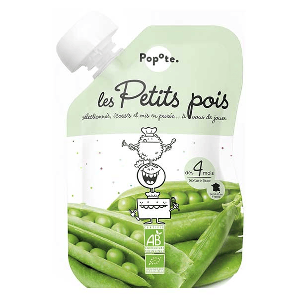 Les Légumes Gourde Petit Pois +4mois Bio 120g