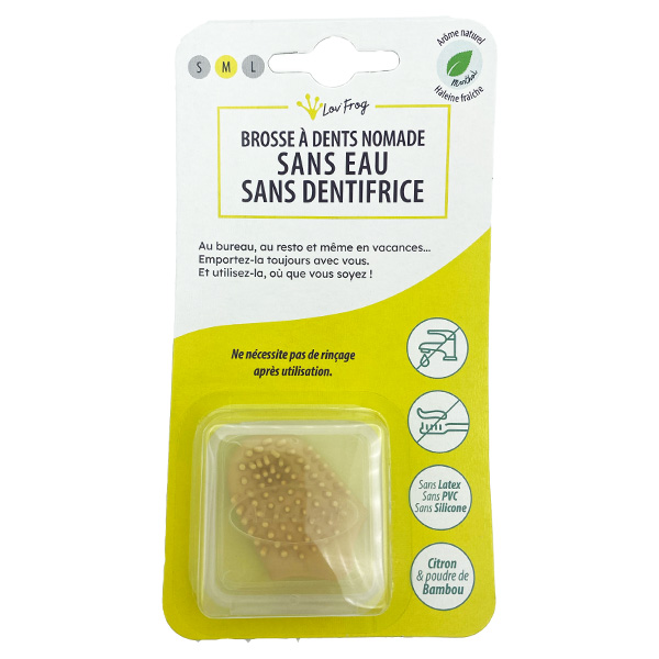 Brosse à Dents Nomade Bambou & Methol Taille M