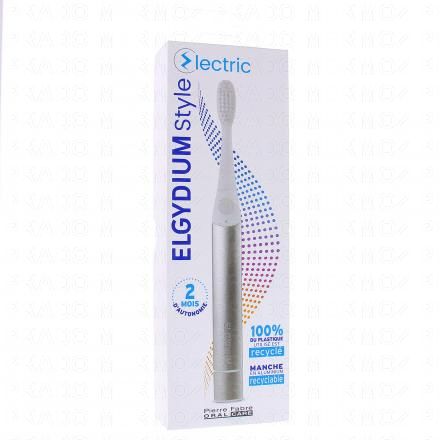 Style Electric – Brosse à dents électrique argent