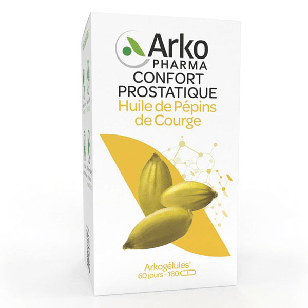 Arkogélules Huile Pépins de Courge 180 gélules