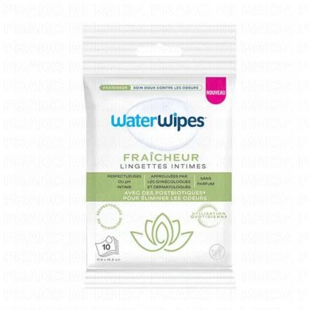 Lingettes Intimes Fraicheur x10