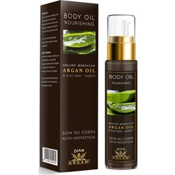 Huile Corporelle Nourrissante d'Argan Aloe Vera et Carotte 50ml