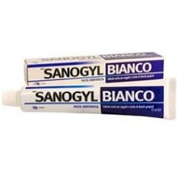 Dentif en pâte blanche