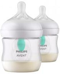 2 Biberons à Réponse Naturelle Airfree - 125 ml - 0M+ - Boîte 2 biberons de 125 ml