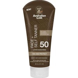 Gold Face+Self Tanner Lotion SPF50 88ml