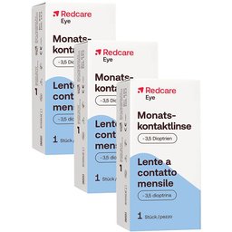 Redcare Eye Lentille de contact mensuelle -3.5 dioptries