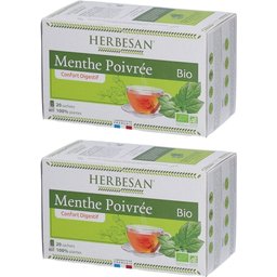 Herbesan Menthe Poivrée Bio – Digestion, Bien-être