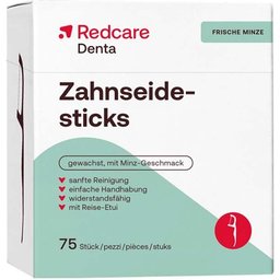 Redcare Bâtonnets de fil dentaire (cirés, saveur menthe)