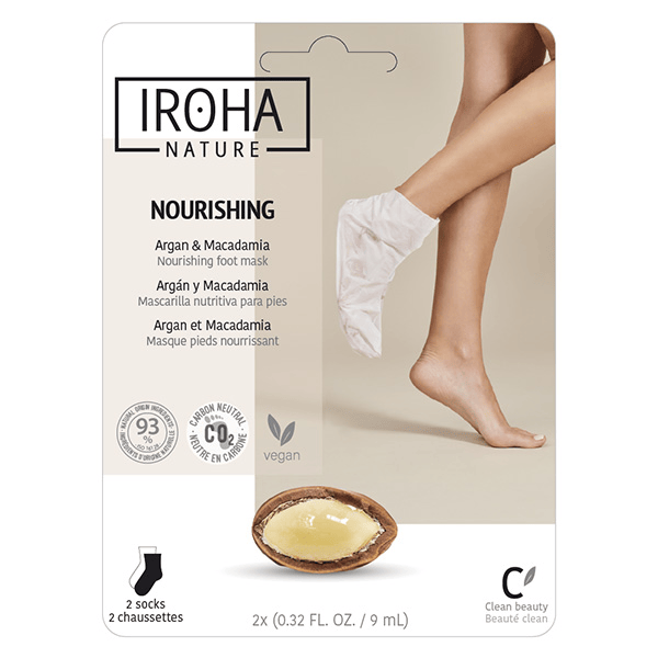 Masque Corps Chaussette Nourrisante Argan & Macadamia 2 unités