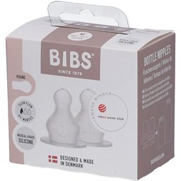 Tétines Biberon Silicone Nipple 2 Pièces - Lent