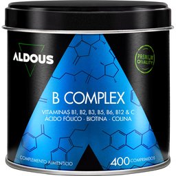 Vitamine B Complex + Vitamine C 400 Comprimés