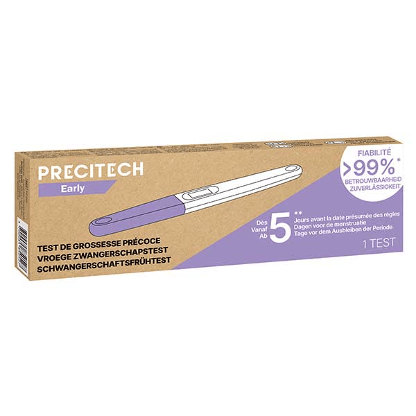 Test de grossesse précoce 10mUI/mL hCG