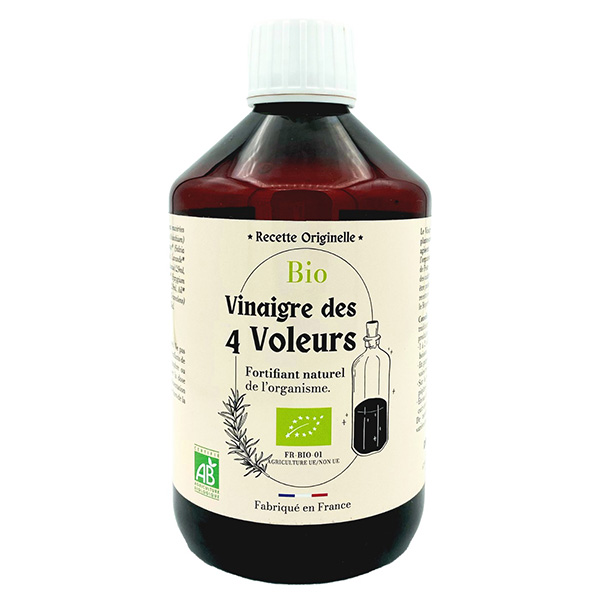 Vinaigre des 4 Voleurs Bio 500ml