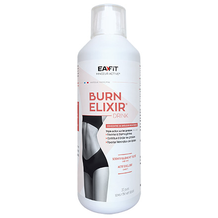 Burn elixir goût thé vert épicé flacon 500ml