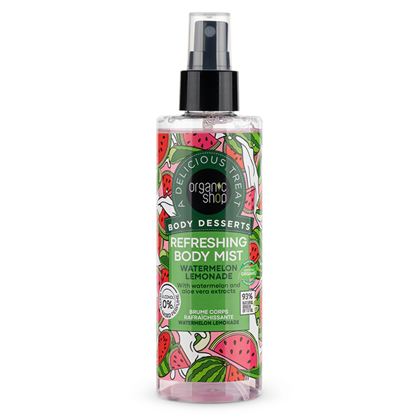 Brume corps rafraîchissante Pastèque - 200ml