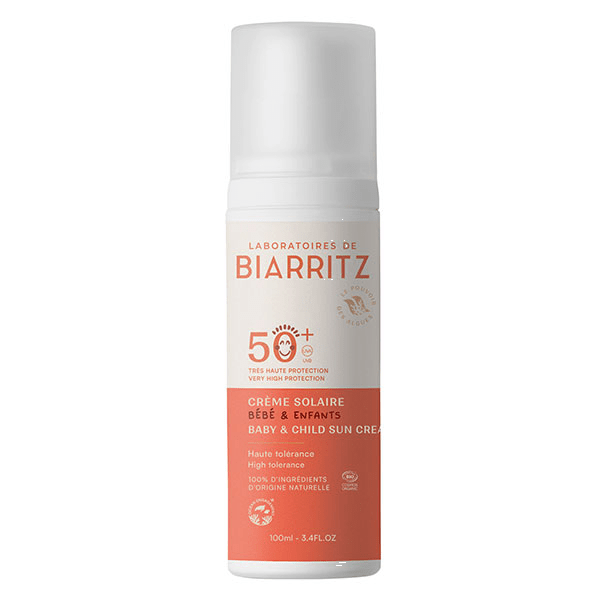 Crème solaire bébé et enfant SPF50+ 100 ml