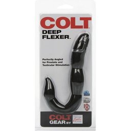 Deep Vibrateur Anal Flexible Noir 1ut