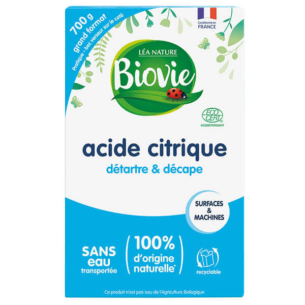 Acide Citrique, détartre & décape 700g