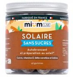 Solaire Sans Sucres Béta-Carotène 42 Gummies - Pot 42 gummies
